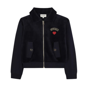 Sonia Rykiel Navy Zip Up Cardigan