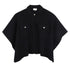 Sonia Rykiel Black Knit Cape