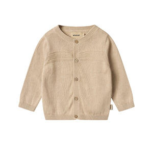 Wheat Warm Sand Sofus Knit Cardigan