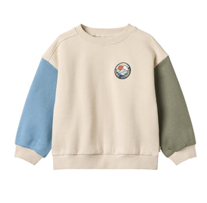 Wheat Off White Badge Elliot Sweatshirt