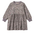 Wheat Purple Stone Flowers Dorthea Jersey Dress