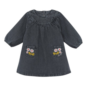 Bonton Denim Gris Mada Dress