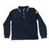 Colmar Black Solid LS Polo T-Shirt 3592N