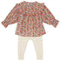 Bonton Rose Faroe Minette Blouse and Legging Set