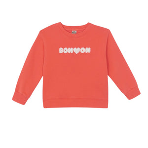 Bonton Rose Faroe Bouclette Smile Sweater