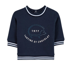 Tartine et Chocolat Marine Logo Sweater