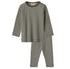 Wheat Winter Forest Stripe Stig T-Shirt & Jules Jersey Legging Set