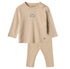 Wheat Warm Sand Ray T-Shirt & Manfred Jersey Pants Set