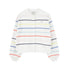 Sonia Rykiel Off White Stripe Cardigan