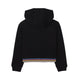 Sonia Rykiel Black Terry Towel Zip Up Hoodie