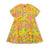 Oilily Limeade Small Ruffle Dirndle Floral Dress