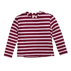 Scotch and Soda Red Stripes LS T-Shirt