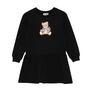 Moschino Nero/Black Dress Bear Print