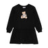 Moschino Nero/Black Dress Bear Print