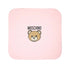 Moschino Sgr Rose Logo Print and Logo Patch Baby Blanket