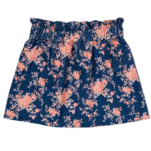 Louis Louise Navy Zippa Skirt