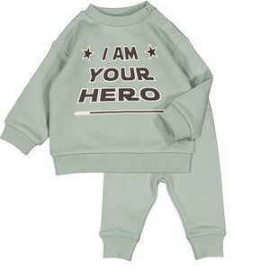 Louis Louise Almond Jimmy Sweater & Tim Legging Set