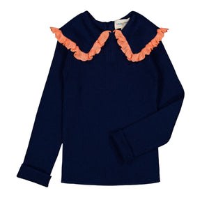 Louis Louise Navy/Blush Alinou Sweater