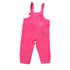 Piupiuchick Pink Corduroy Dungarees