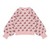 Louis Louise Pink/Burgundy Elia Sweater