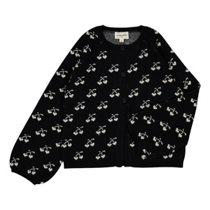 Louis Louise Black/Cream Gulsah Cardigan