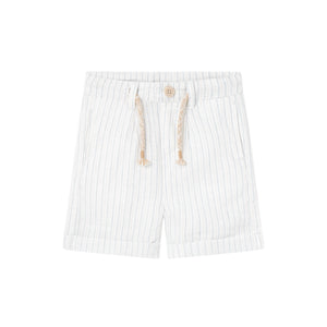 Losan Ecru Spring Chic Linen Shorts