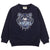 Kenzo Electric Blue Tiger Logo Sweatshirt