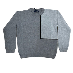 Emanuel Pris Dark Grey/Black Line/Light Grey Sweater