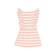 Buho Rose Clay Striped Dress