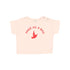 Buho Light Pink Baby Bird T-Shirt & Rose Clay Muslin Bloomer Set