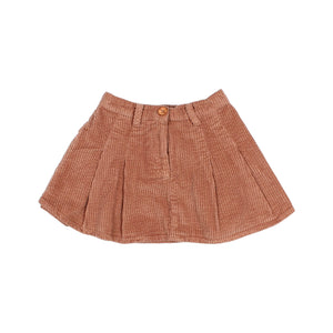 Buho Cocoa Box Pleat Skirt