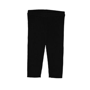 Louis Louise Black Knit Leggings