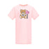 Moschino Rose Bear Heart Print SS Dress