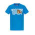 Moschino Ocean Blue Swimming Bear Logo Print SS Tee