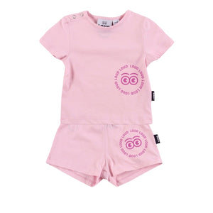 Loud Soft Pink/Rose Print Friends Set