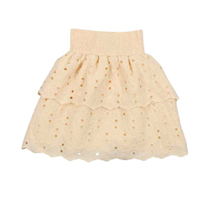 The New Society Creta Macadamia Skirt