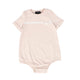Bamboo Pink Anchor Emblem T-Shirt Romper
