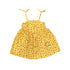 Piupiuchick Yellow w/ Flowers Allover Short Dress