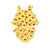 Piupiuchick Yellow w/ Red Bows Top & High Waisted Bloomer Set