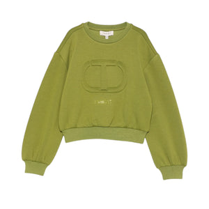 Twinset Olive Oil Sweatshirt