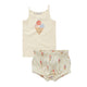 Sproet & Sprout Pear Ice Cream Girls Tank and Bloomer Set