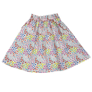 The New Society Greneva Anemone Print Skirt