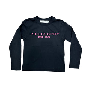 Philosophy Black LS T-Shirt