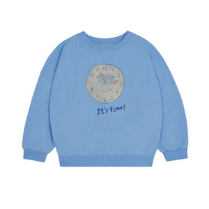 The Campamento Blue It's Time Oversized Sweatshirt