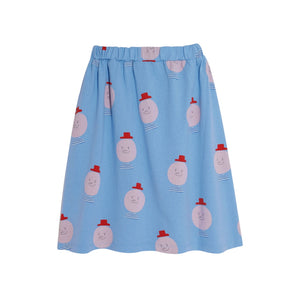 The Campamento Blue Mr. Happy Man Skirt