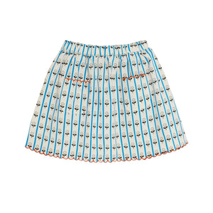 The Campamento Ecru Flowers Skirt