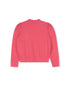 Papillon Pink Puff Sleeve Button Cuff Sweater