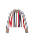 Vibe Multi Colorful Striped Knit Sweater