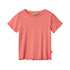 Wheat Light Coral Irene Rib SS T-Shirt