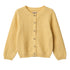 Wheat Golden Yellow Magnella Knit Cardigan